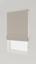 Roman Blind in Mist Beige